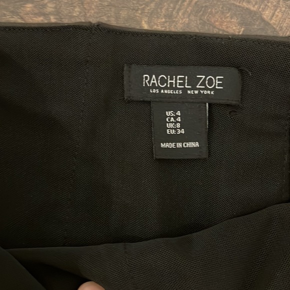 Green Rachel Zoe pull on pointe pants size 4 - Picture 2 of 4
